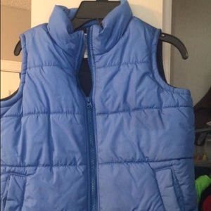 Boys size small puff vest.